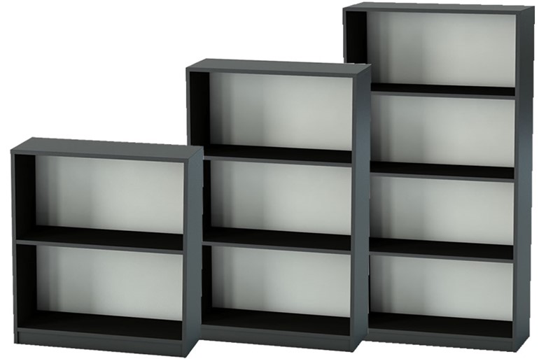 Nene Black Office Bookcase