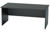 Nene Black Rectangular Panel Leg Desk
