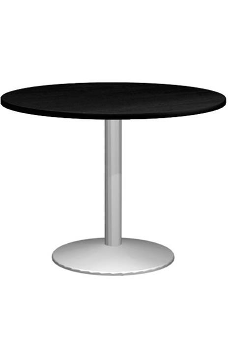 View Centre Leg Black Meeting Table Seats 4 Nene Range information