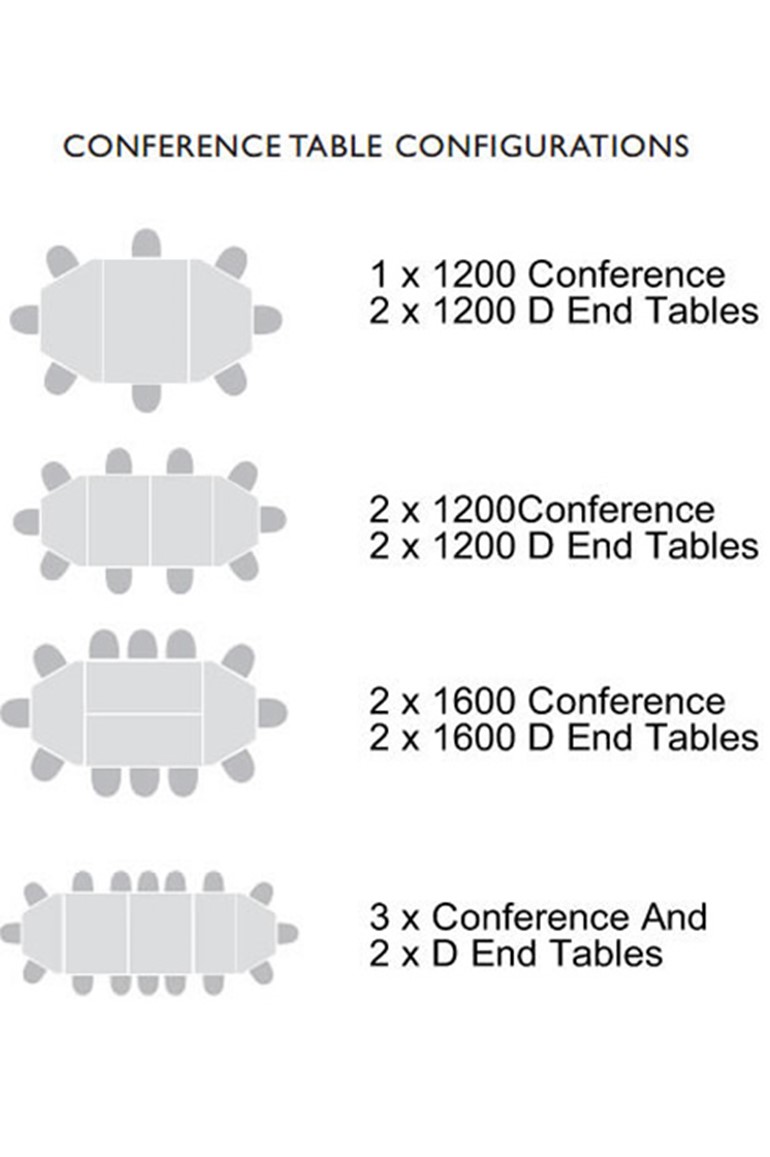 Nene Folding 30 Degree Trapezoidal Table