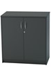 Nene Black Medium High Cupboard