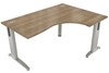 Domino Corner Cantilever Desk