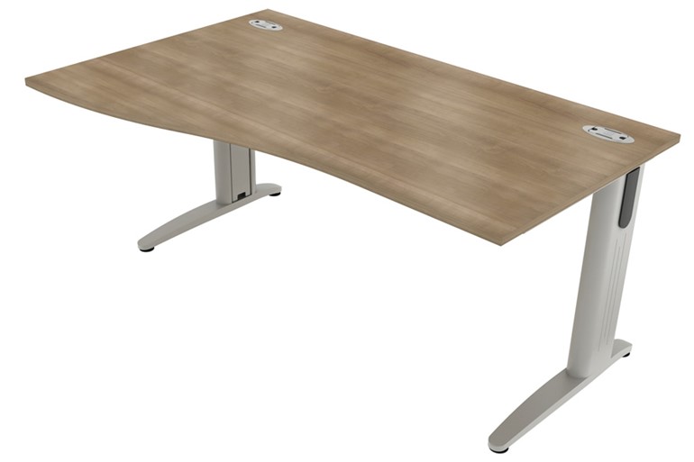 Domino Wave Cantilever Desk