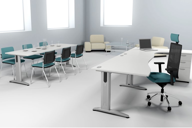Domino Beam Plus 1 Meeting Table