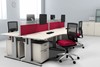 Domino Wave Cantilever Desk