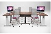 Domino Corner Cantilever Desk