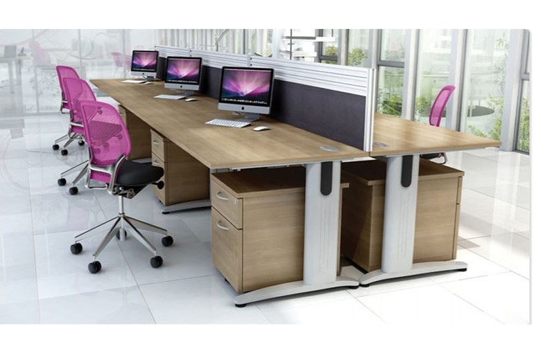 Domino Rectangular Extension Desk