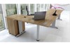 Domino Corner Cantilever Desk