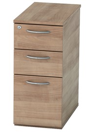 Satellite Narrow Under Desk Pedestal - Birch 