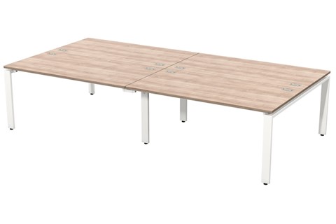 Geo Bench Desk 4 - 2400mm Birch 