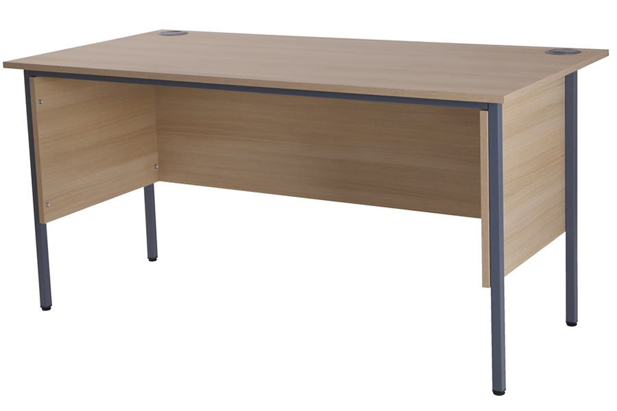 Retro Desk Stylish Office Oak Or Beech Finish