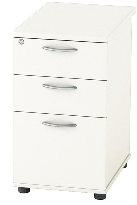 View White Desk High Pedestal Choice Of 3 Or 4 Drawers Avon information