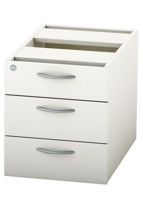 View White Fixed Pedestal 3 Drawers 7 Year Guarantee Avon information