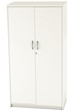 Avon White Two Door Locking Cupboard