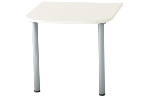 Avon White Square Meeting Table