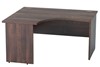 Harmony Walnut Corner Panel End Desk