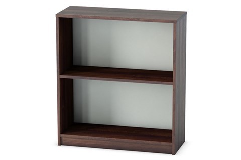 Harmony Walnut Office Bookcase - 871mm 