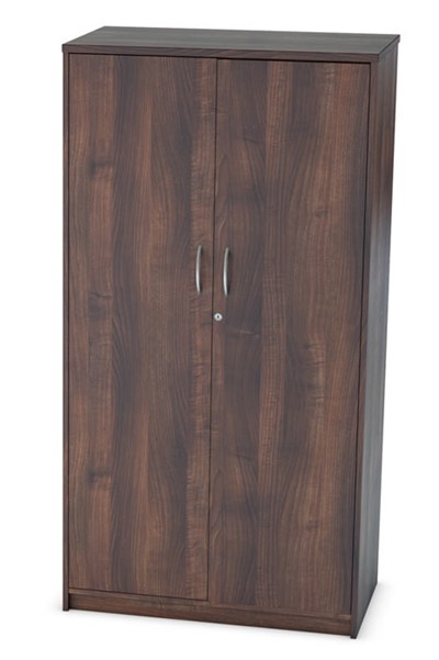 Harmony Walnut Two Door Locking Cupboard