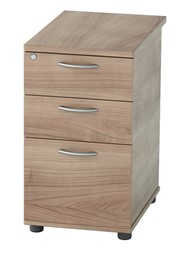 Thames Desk High Pedestal - 600mm 3 Drawer Birch
