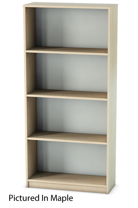 View Maple Office Bookcase 3 Adjustable Shelves Thames information
