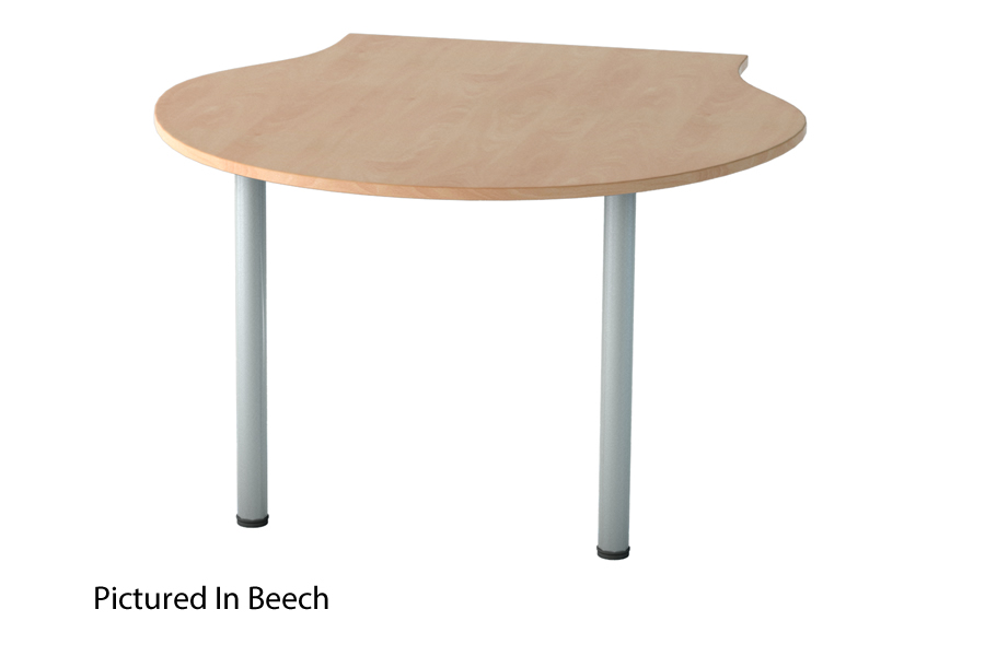 View Beech 1200mm Shell Meeting Point Extension Table information