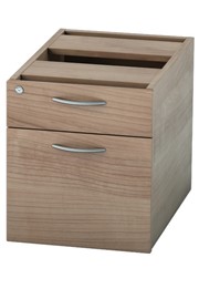 Thames Fixed Pedestal - 2 Drawer Birch