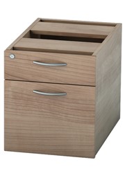 Thames Fixed Pedestal - 2 Drawer Birch 