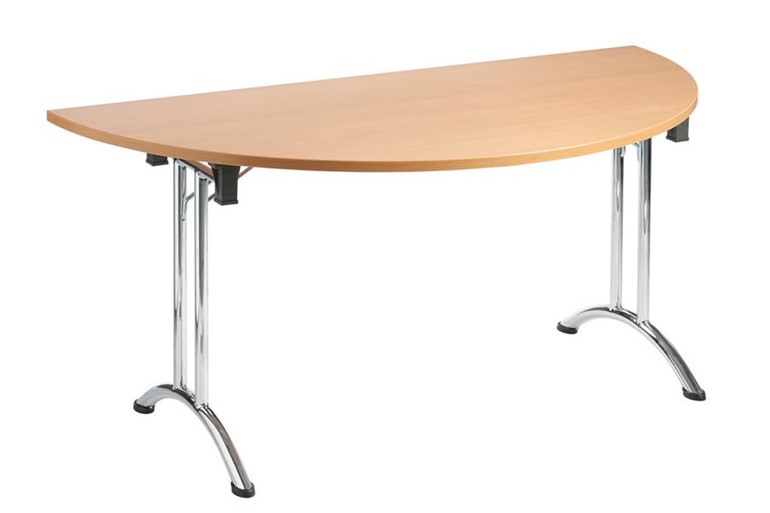 Thames Folding Semi Circular Table