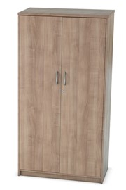 Thames  Two Door Locking Cupboard - Birch 