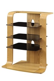 Curve Entertainment Unit - Oak