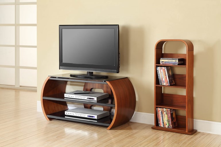 Curve Open TV Stand