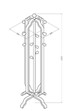 Curve Coat Stand