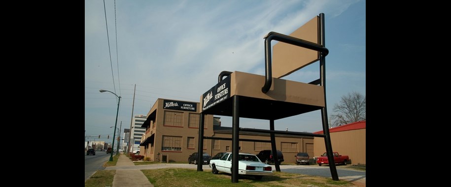 The World’s Largest Office Chair, Now an American Roadside Attraction