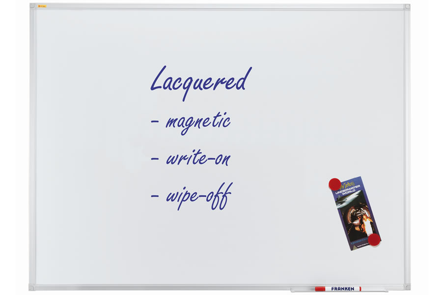 View Franken Magnetic Enamel Office White Board 8 Size Options Next Day Delivery information