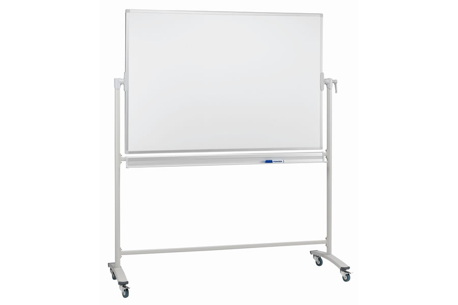 View Franken Revolving Whiteboard On Wheels Magnetic information