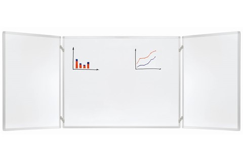 Trio Magnetic Whiteboard - 1500 x 1000mm 