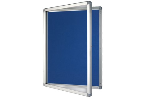 Outdoor Display Cases - A4 530 x 704mm Blue 