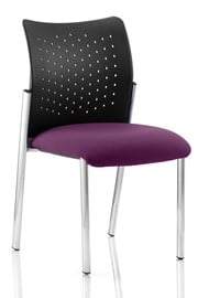 Espacio Visitor Chair - Purple