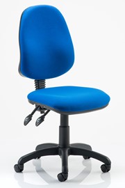 Promotion Operator Chair - Blue No Arms 
