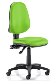 Vinyl Operator Chair - Citrus No Arms 