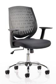 Flex Task Chair - White Purple 