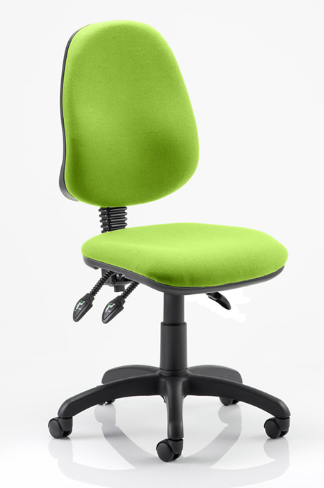 View Colourful Fabric MultiFunctional Task Office Chair Choice Of Arms Chiro Comfort information