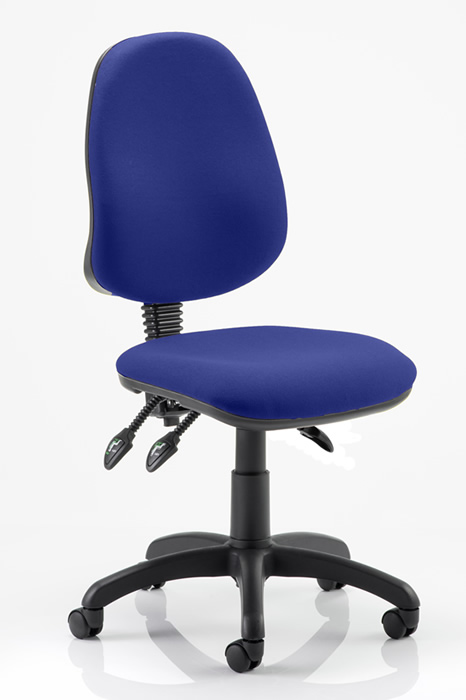 View Colourful Fabric MultiFunctional Task Office Chair Choice Of Arms Chiro Comfort information