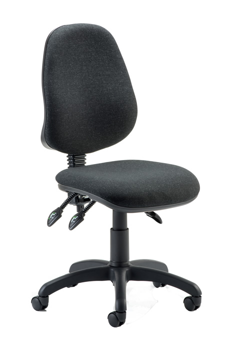 View Colourful Fabric MultiFunctional Task Office Chair Choice Of Arms Chiro Comfort information