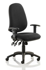 Topaz Operator Chair - Black 