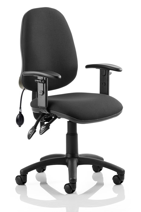 home office chair with lumbar support