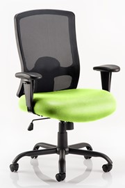 Atlas Heavy Duty Bariatric Mesh Office Chair - Citrus