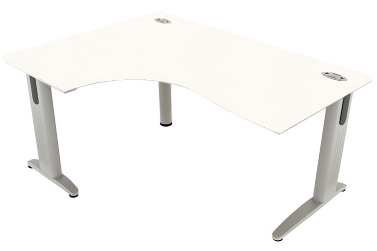 Domino Corner Cantilever Desk