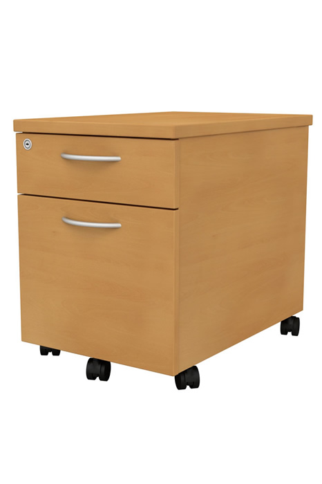 View Thames Mobile Two Drawer Pedestal Beech information