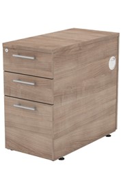 Duty Desk High Pedestal - Birch 600mm 2 Drawer 